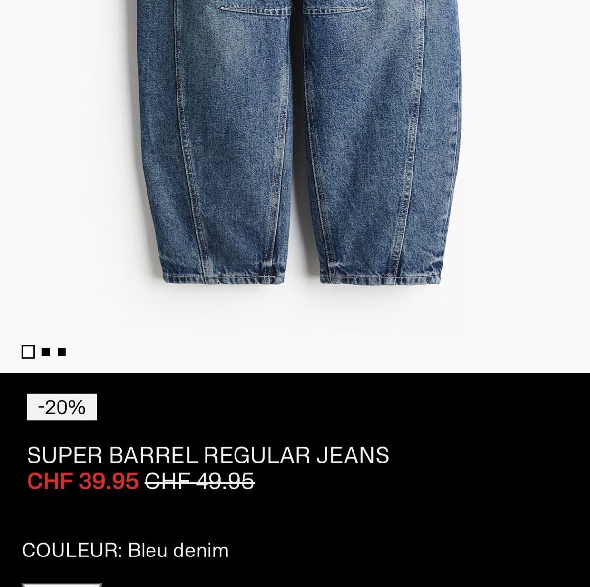 H&M Jeans: Lot Jeans Barrel  – D'occasion à Monthey par sen_6ckr 1
