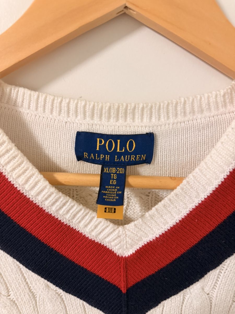 Polo Ralph Lauren Maglioni & Felpe: Polo Ralph Lauren Pullover weiss – Nuovo (secondo la descrizione) da Vitznau venduto da Alina.lnd 1