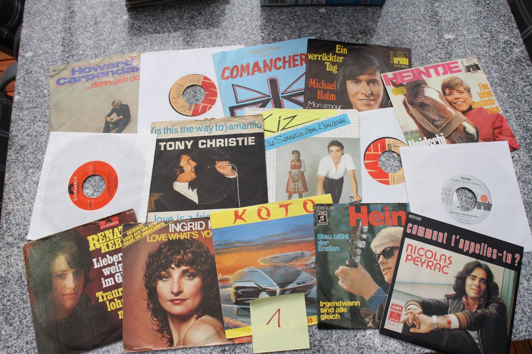 Vinyles: Vinyl Singel Schallplatten – D'occasion à Interlaken par Strokkur 3