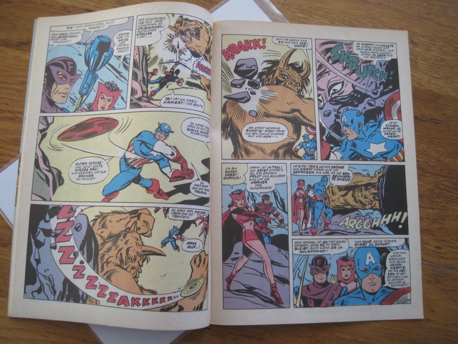 Fumetti: Die Ruhmreichen Rächer Nr 16 Avengers   1974 Williams Comic – Usato da Gossau SG venduto da Noryflory 2
