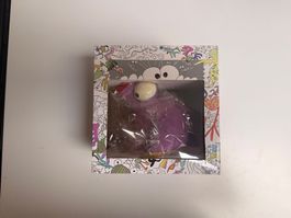 Monster Spardose Lila