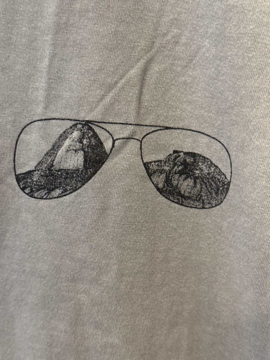 T-shirt: Laundry Limits T-Shirt Gr. M stylisch beige Print – Usato da Zürich venduto da ape_gb8z 1