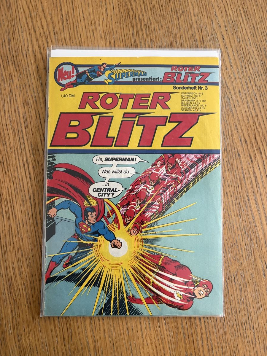 Fumetti: Roter Blitz 1-21 Komplett! – Usato da Wangen b. Dübendorf venduto da Antiz1210 2