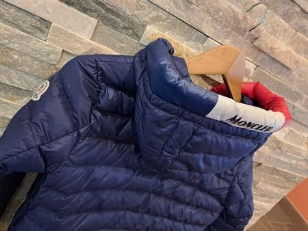 Moncler Armani Kids Set 152 drei Teile blau