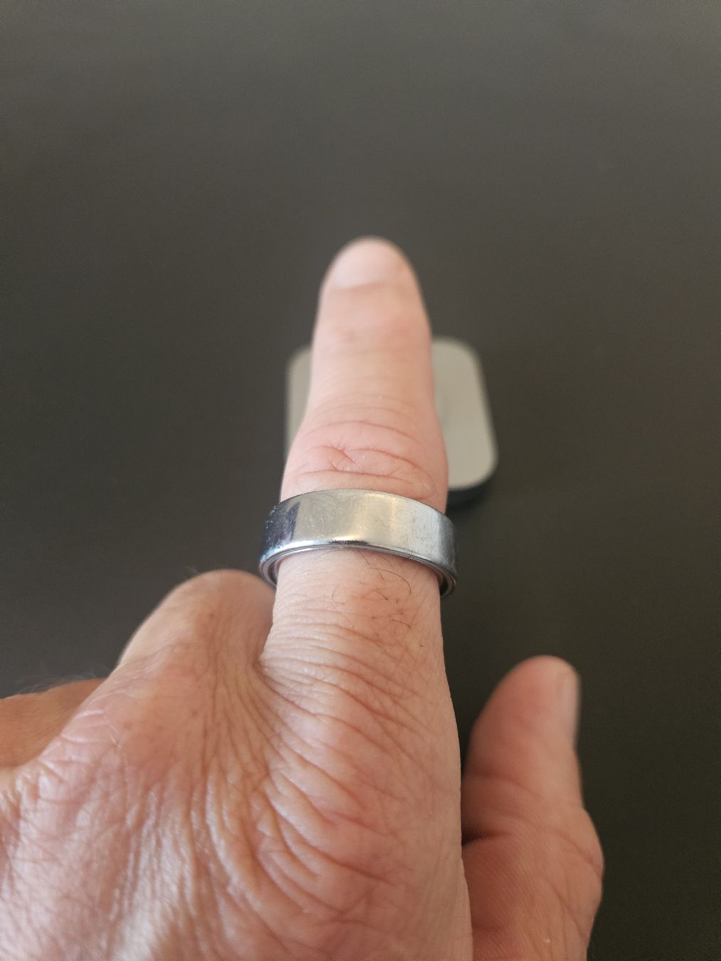 Oura Anelli: Oura Ring 4. Generation, silber, Gr. 13 – Usato da Zürich venduto da Af20 3
