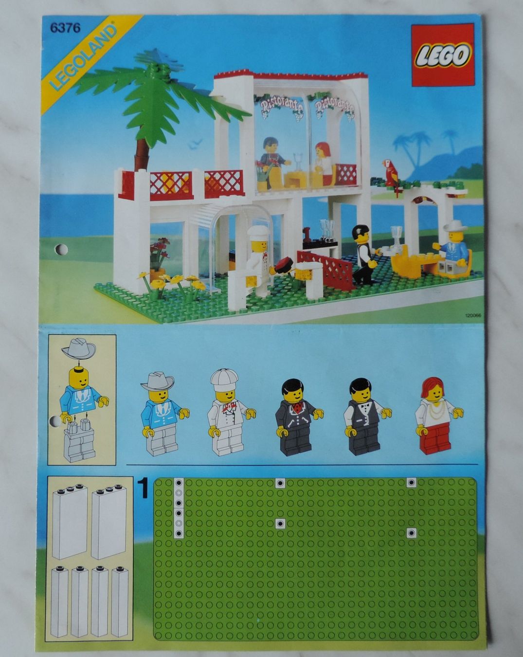 Lego Giocattoli: Breezeway Cafe, Set 6376 (1990) – Usato da Burgdorf venduto da ursla50 6