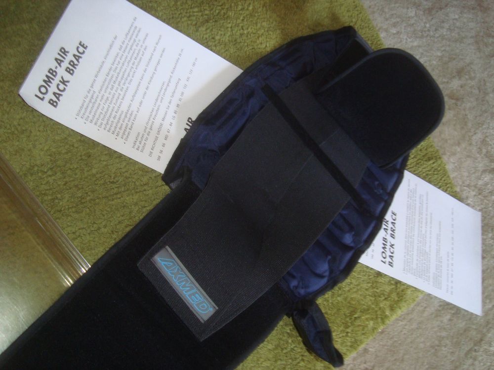 Ruecken Lomb Air Back Brace AXMED stabil LG 85-99,26cm Spain (Neu ...