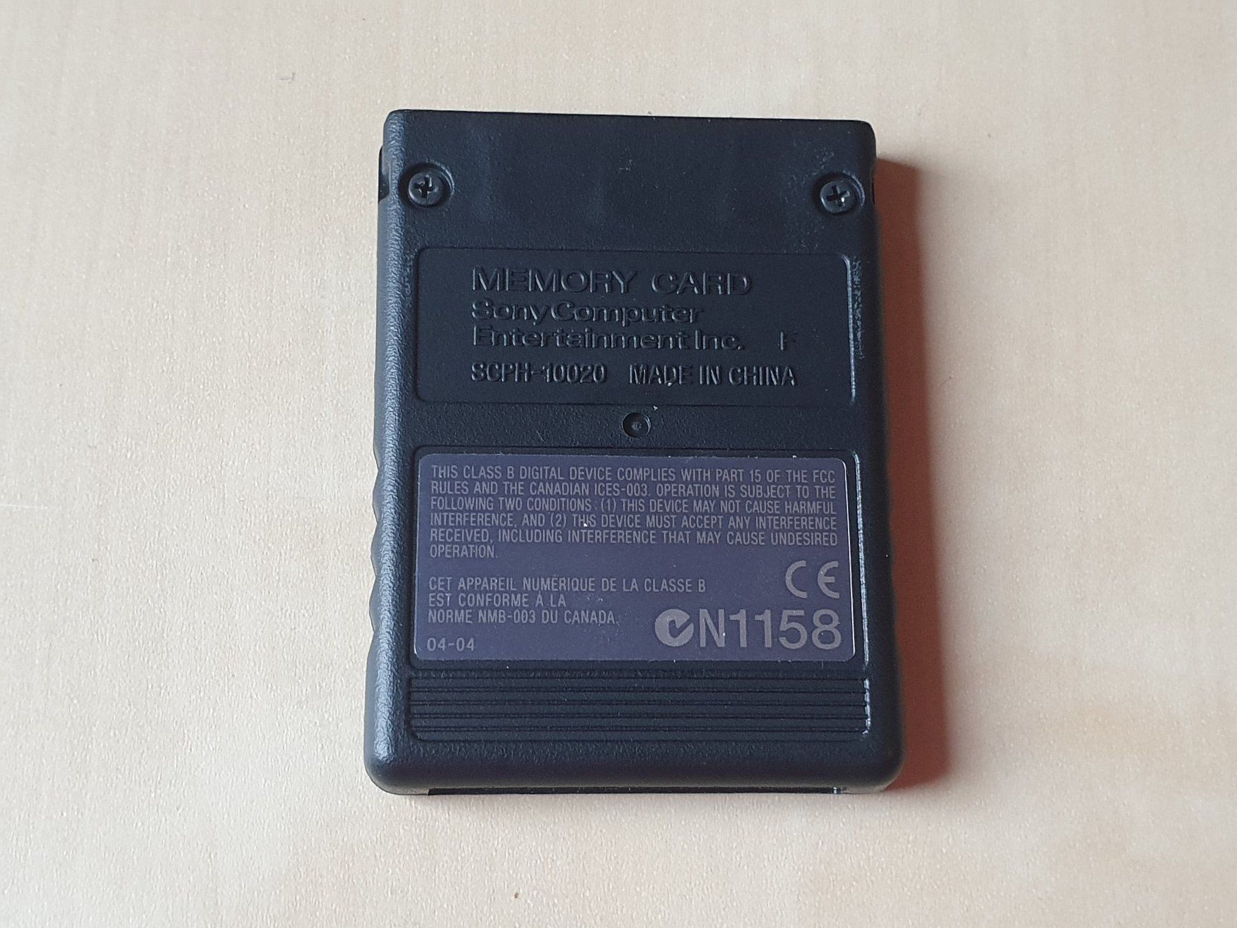 Sony Memory unit & Memory card: Original Sony Playstation 2 Memory Card 8 MB – Usato da Stansstad venduto da collectorsshop 1
