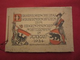 Historisches Album: Berner Schützen Aarau 1924