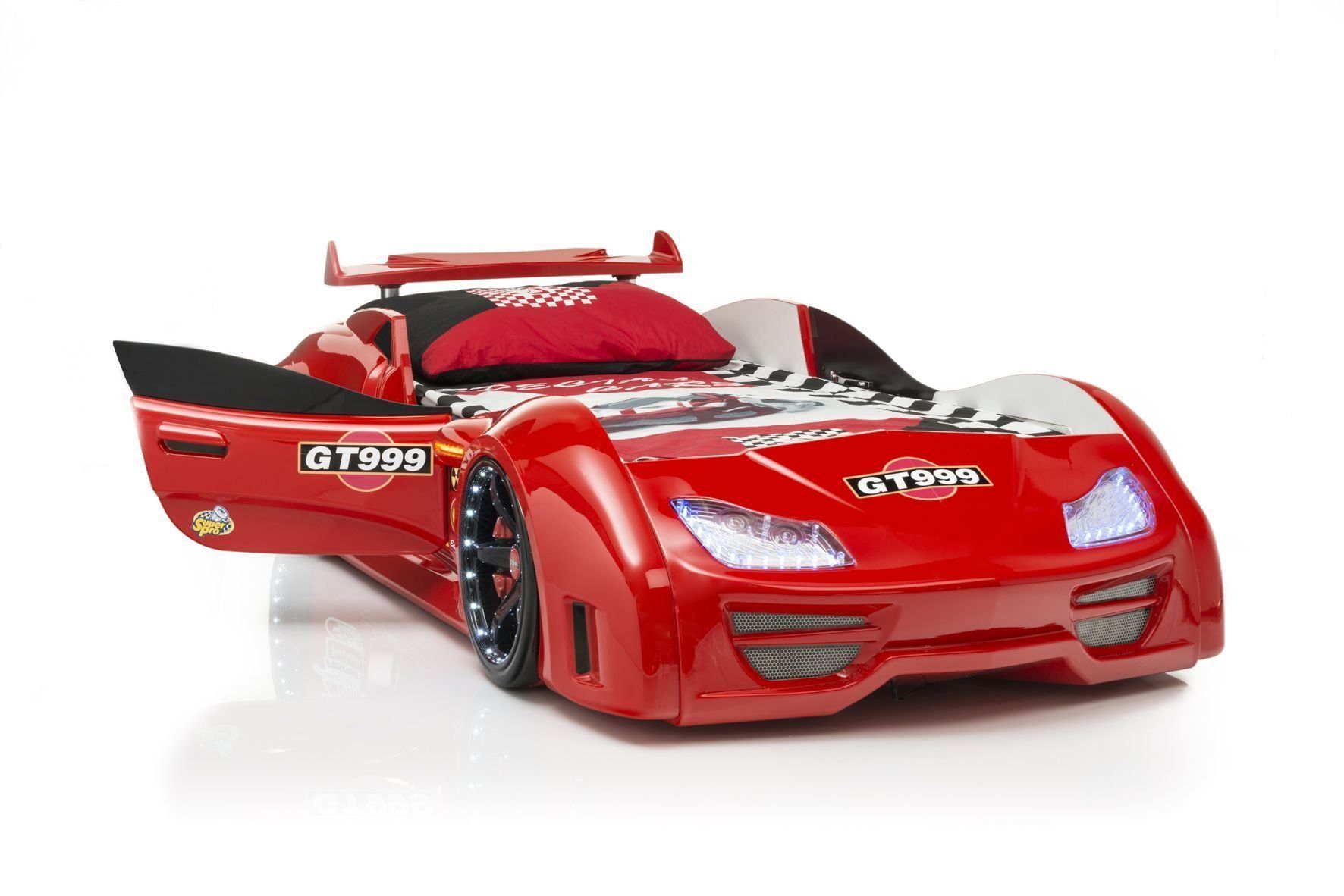 Betten: Autobett GT999 -FullType-Rot -Kinderbett – Neu und originalverpackt aus Freiburg Br. von TipTop-Moebel 2