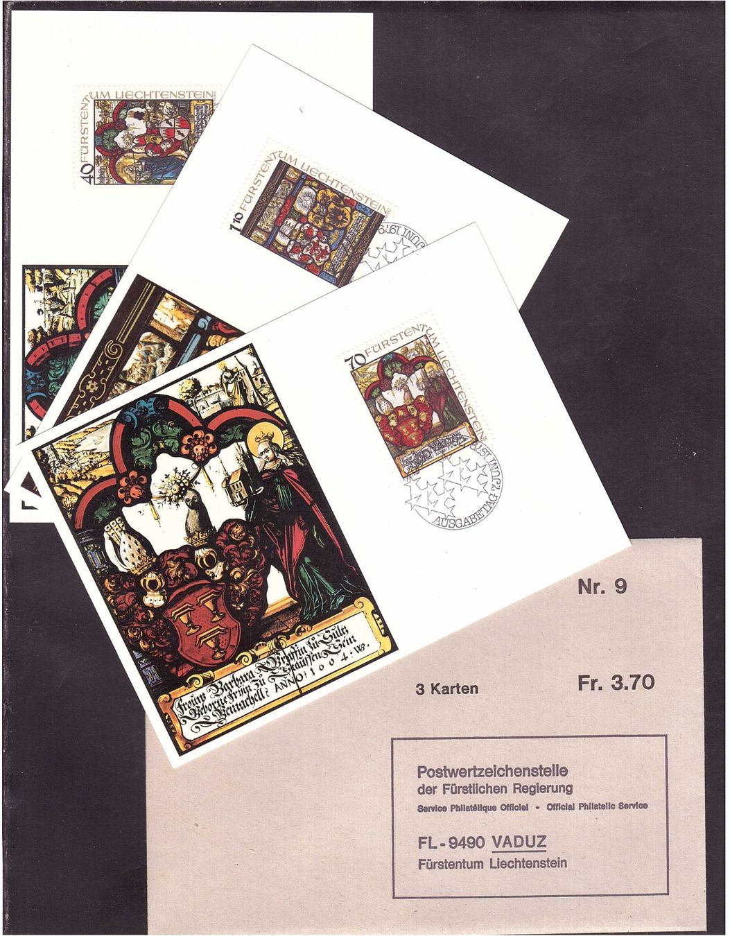 Tous les timbres: Maximum Karten Nr. 9 – D'occasion à Rheinau par loxis