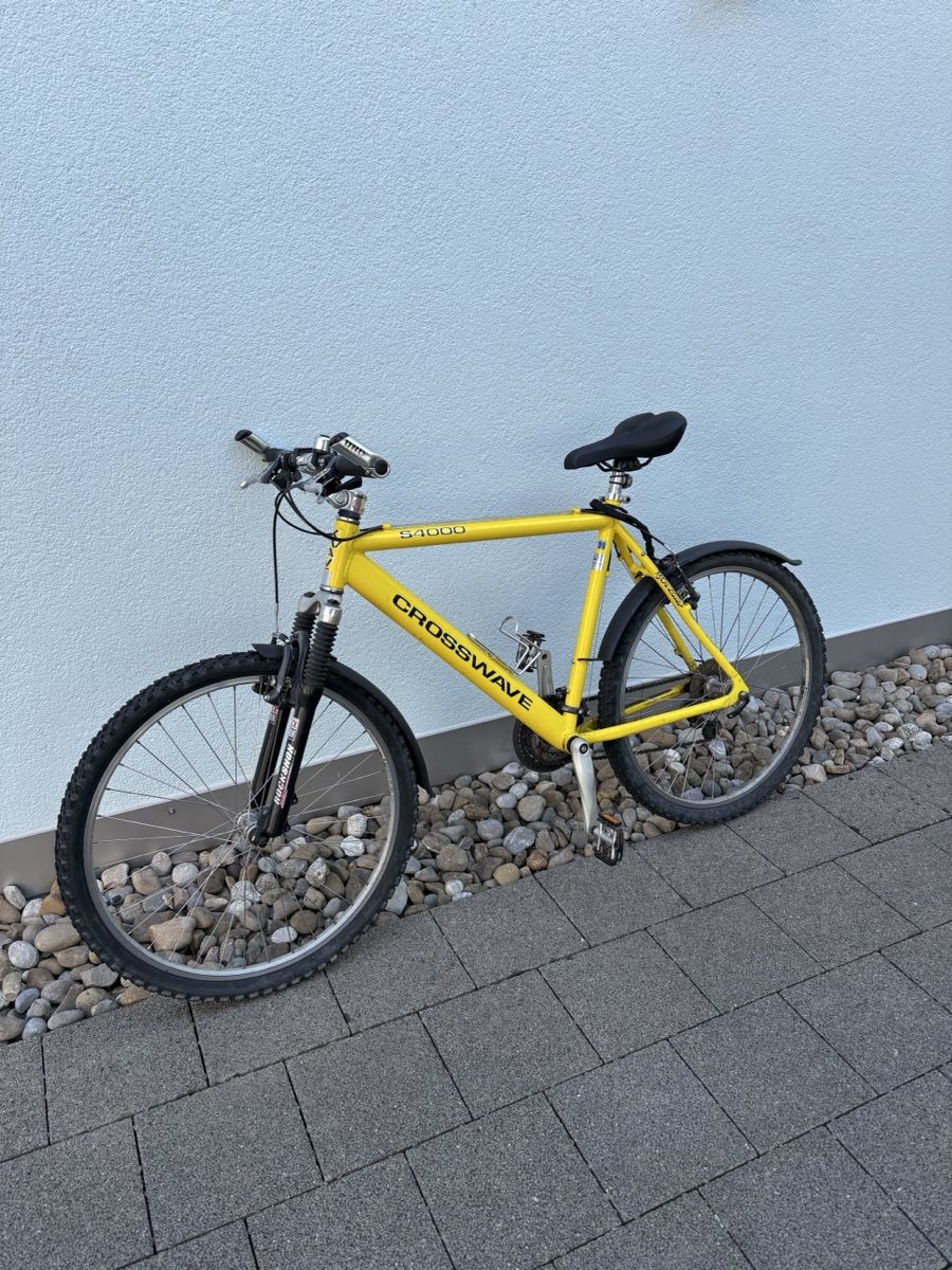 Crosswave Biciclette: Crosswave Mountainbike gelb S 4000 – Usato da Schöftland venduto da dardy1996