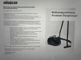 Häussler Premium Dampfsauger 9 bar