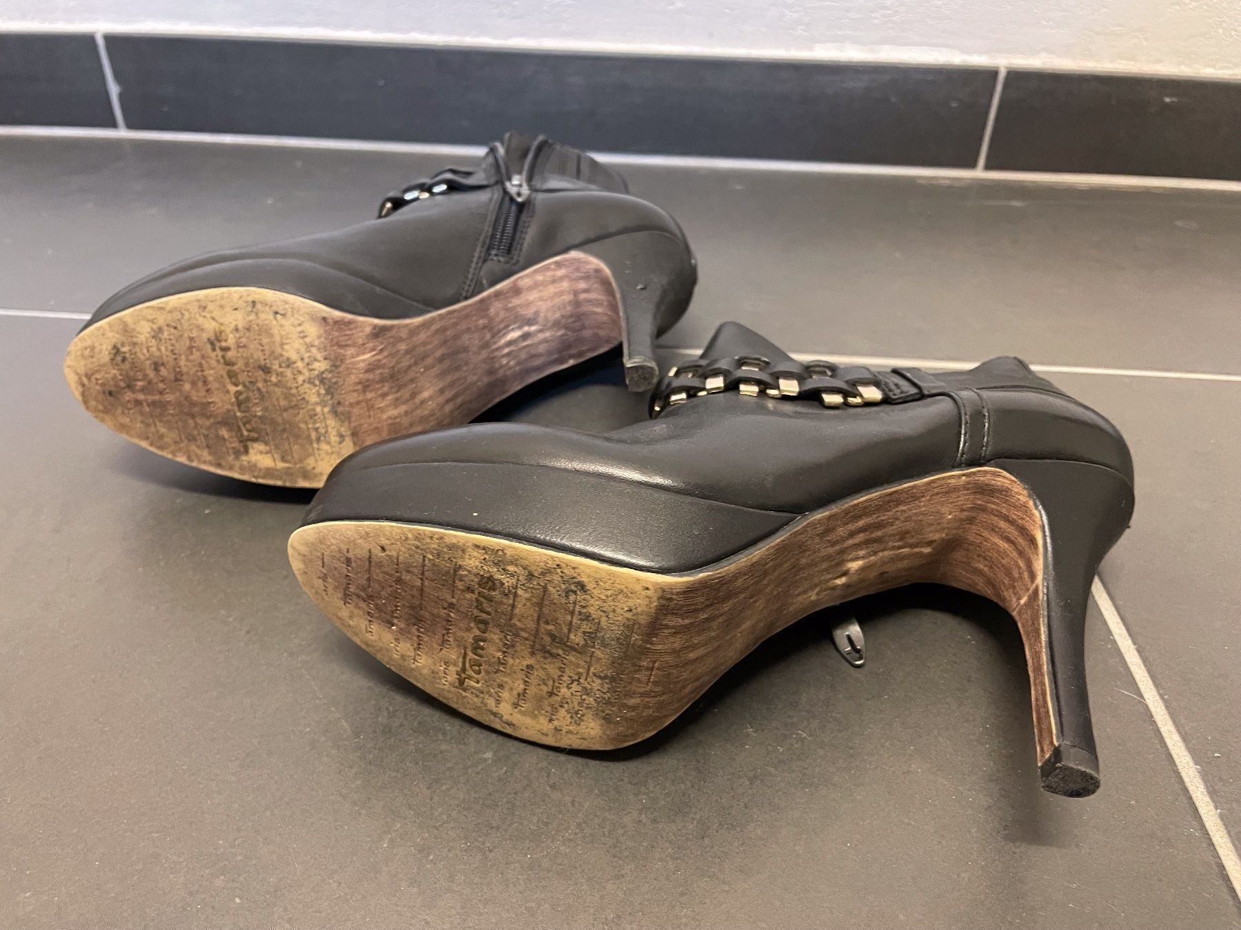 Tamaris Scarpe da donna: Tamaris high heels Stiefeletten Gr. 37 – Usato da Zürich venduto da sarah_5 4