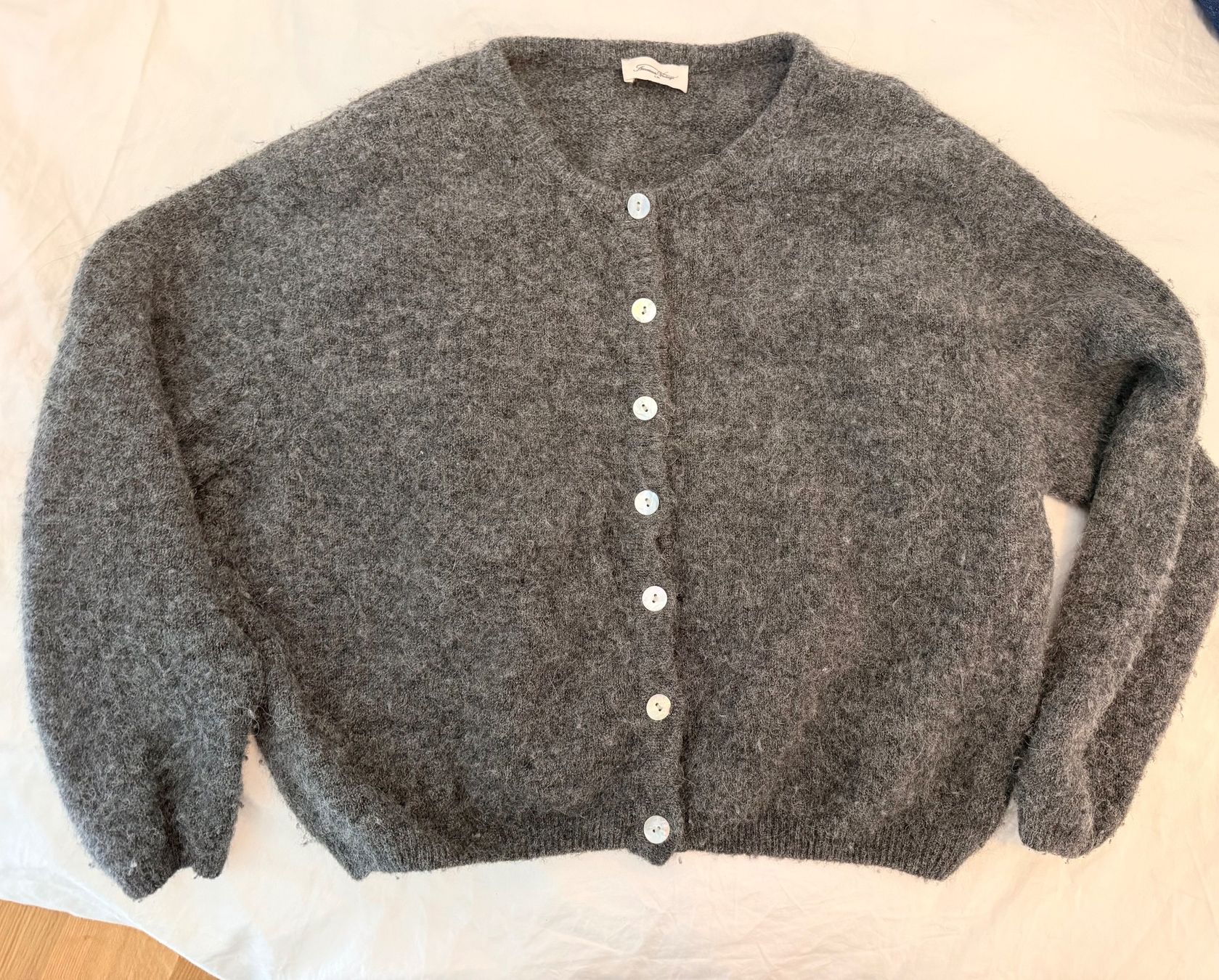 Pullover & Sweatshirts: American Vintage - Strick - grau – Gebraucht aus Meggen von IsaKie 1