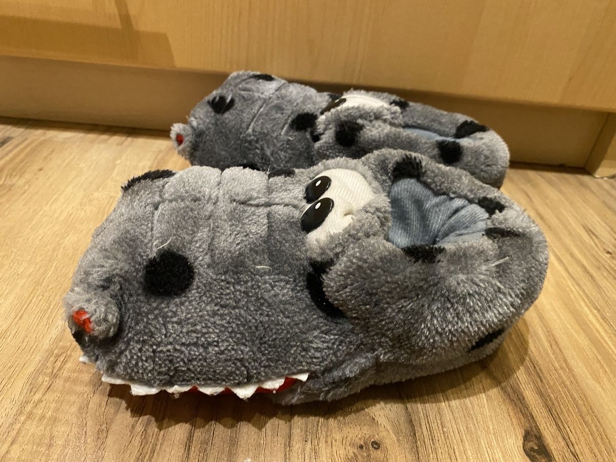 Scarpe per ragazzi: Monster Hausschuhe Grösse 31 – Usato da Grasswil venduto da pp7830 1