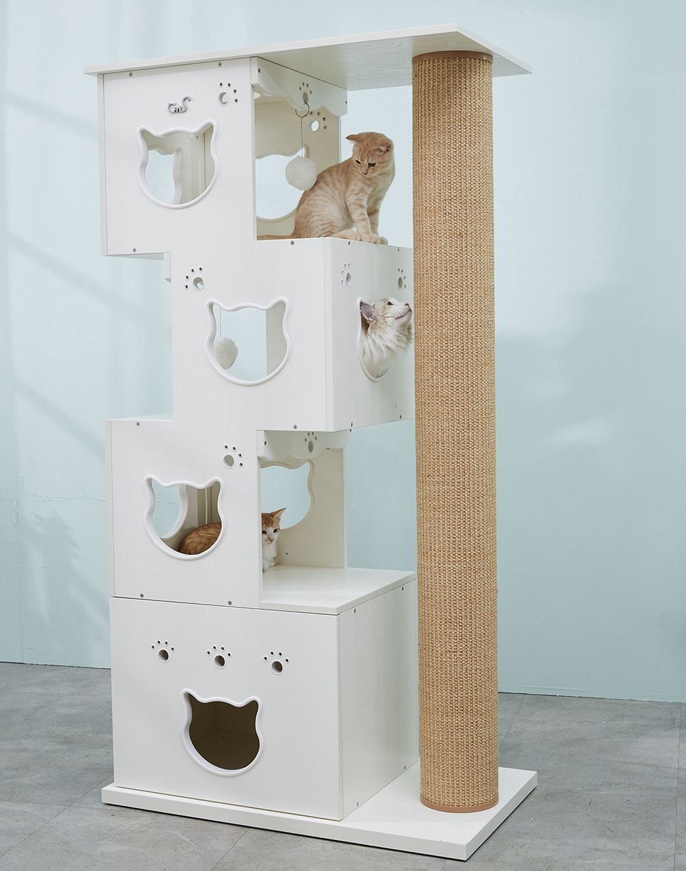 Tiragraffi: CatS Design "Multi Katzenbaum" 4 Stepps – Nuovo e nell'imballaggio originale da Mönchengladbach venduto da Zoopplier 5