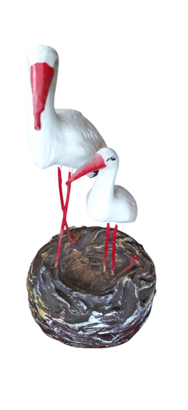 Statuette: Antike Tierfiguren - 2 Störche – Usato da Mörschwil venduto da wunderkiste44 5