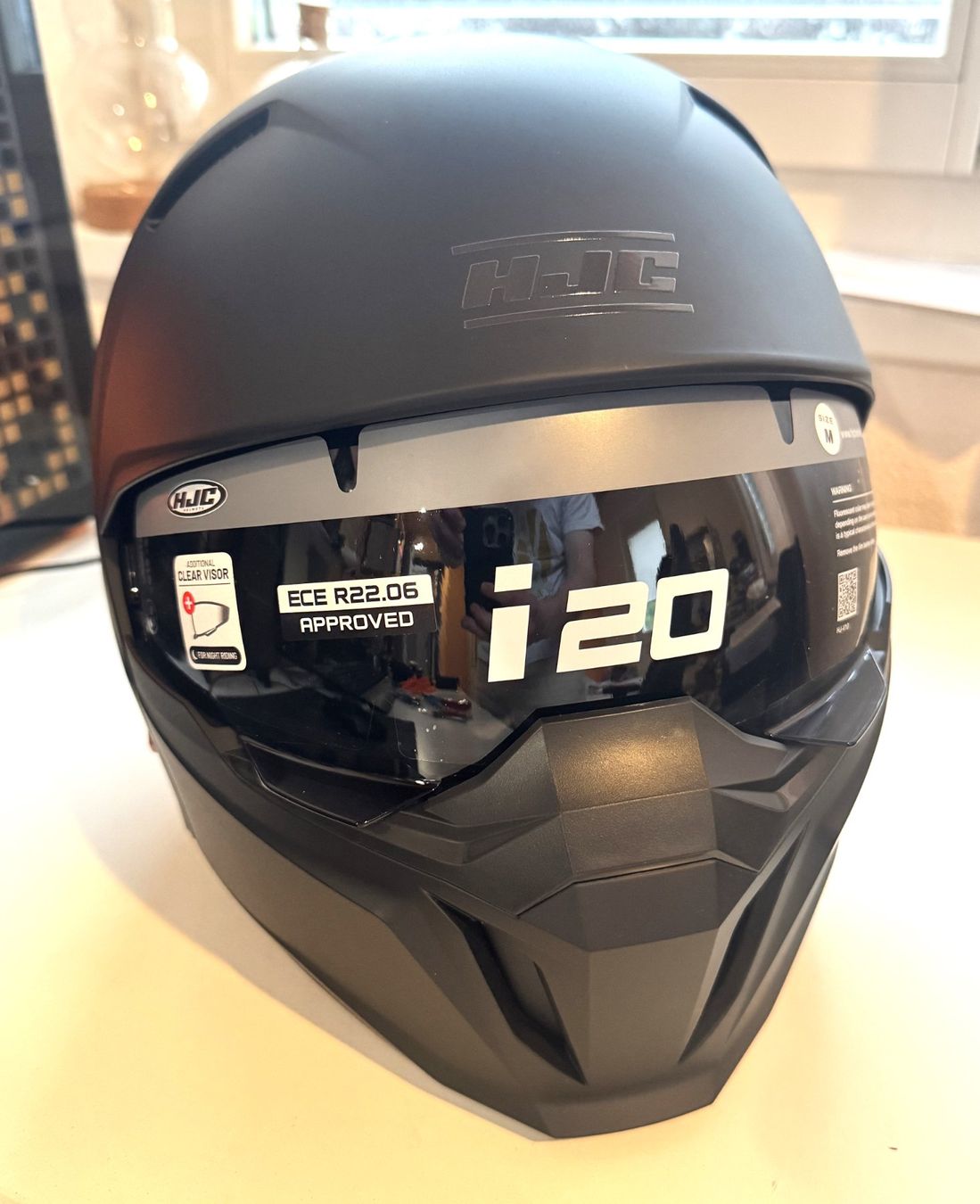 HJC Caschi & visiere: HJC I20 NEU - Grösse M – Nuovo e nell'imballaggio originale da Altdorf UR venduto da TriNi1291 1