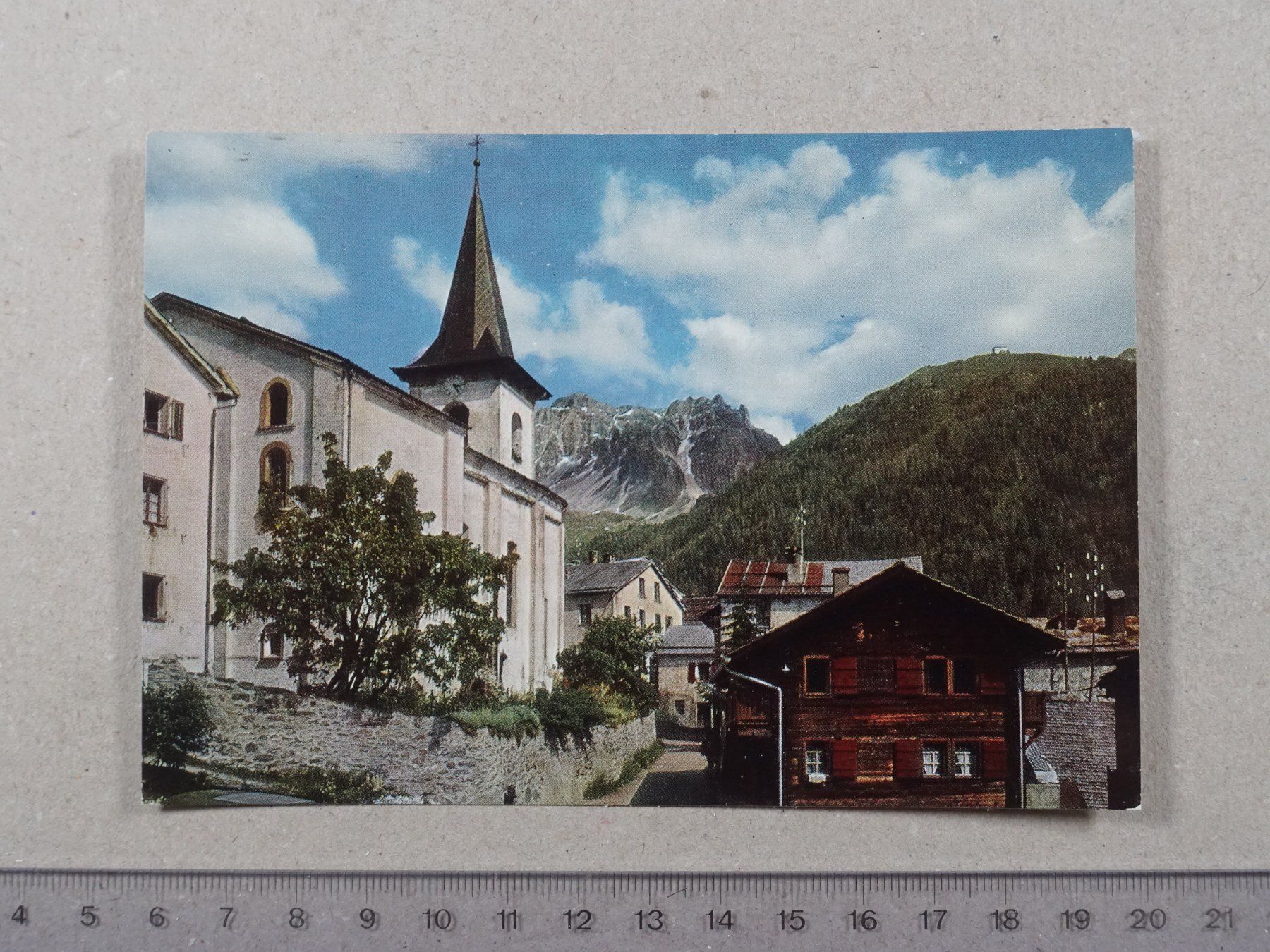 Ansichtskarten: St-Luc, Val d'Anniviers, 1966 – Gebraucht aus Lenzburg von fh1