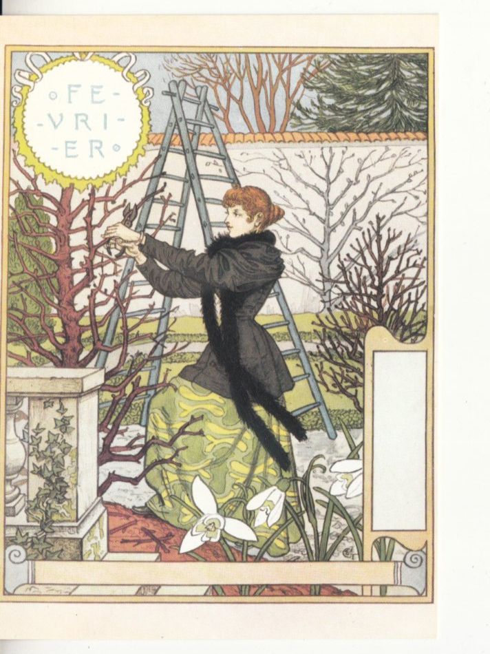 Cartoline postali: Künstlerkarten Eugène Grasset, 3 Stk – Usato da Bürglen TG venduto da StampGraf 1