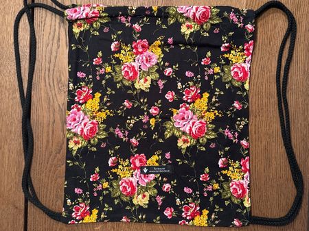 Turnbeutel Blumen / farbig (neu)