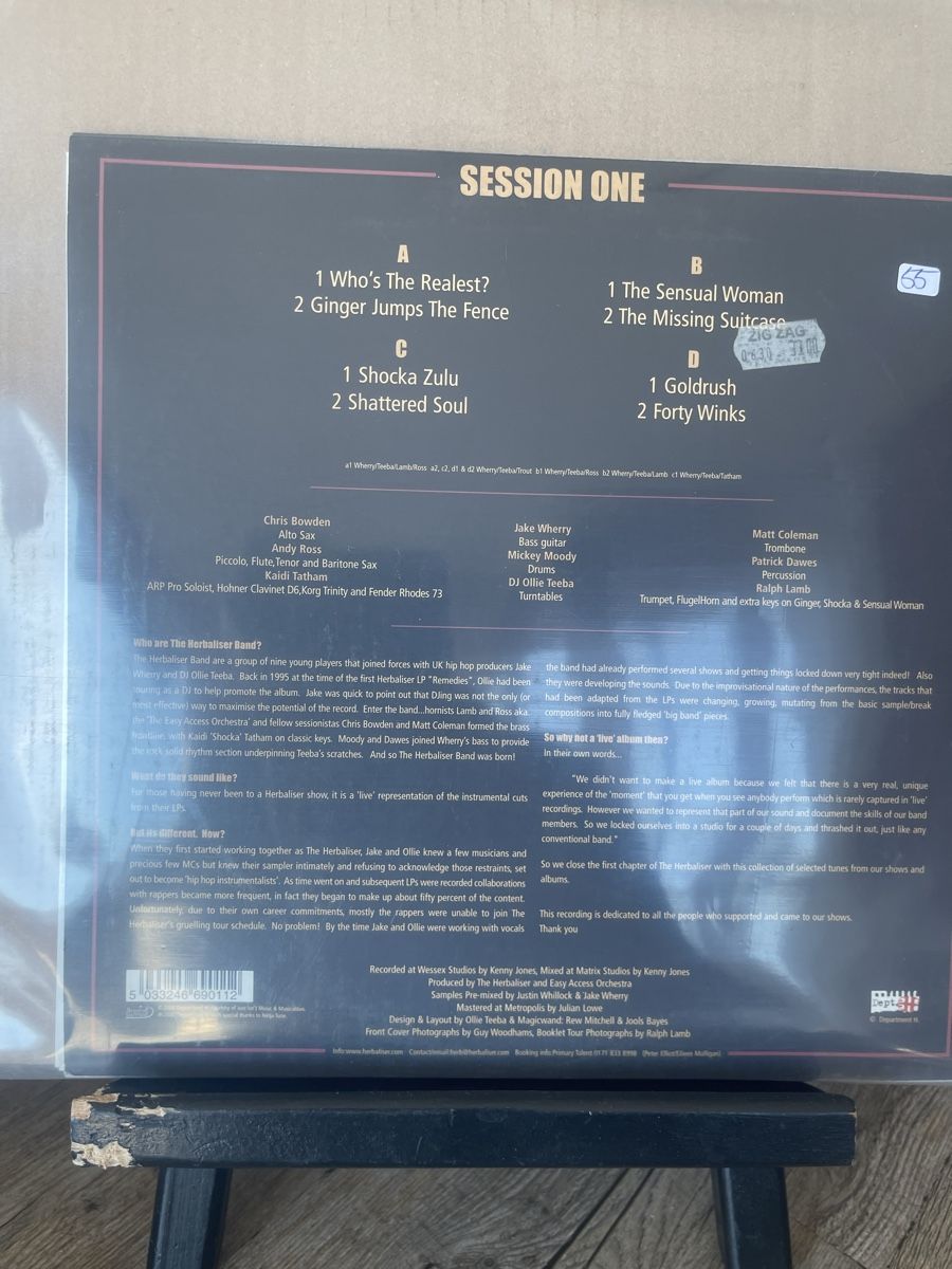 Dischi in vinile: The Herbsliser / Session one – Nuovo (secondo la descrizione) da Dagmersellen venduto da stonefinger 1
