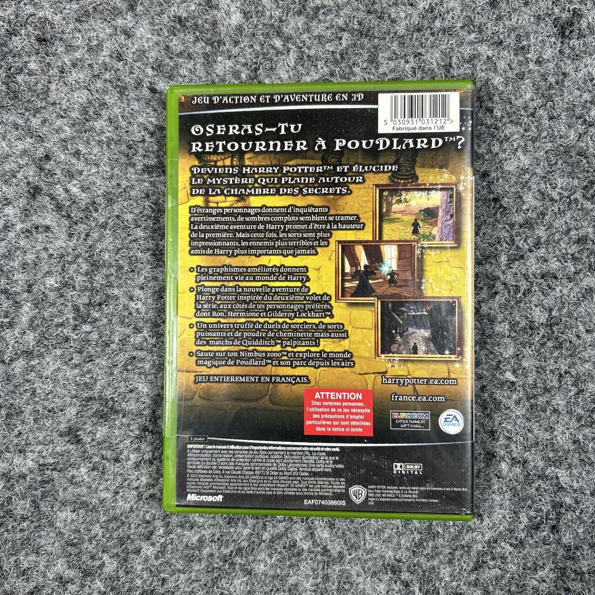 Jeux: Xbox Harry Potter et la Chambre des Secrets – Neuf (Voir description) à La Sagne NE par Matlasape 2