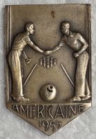 Vintage Bowling Abzeichen, Americaine 1955, Sammlerstück