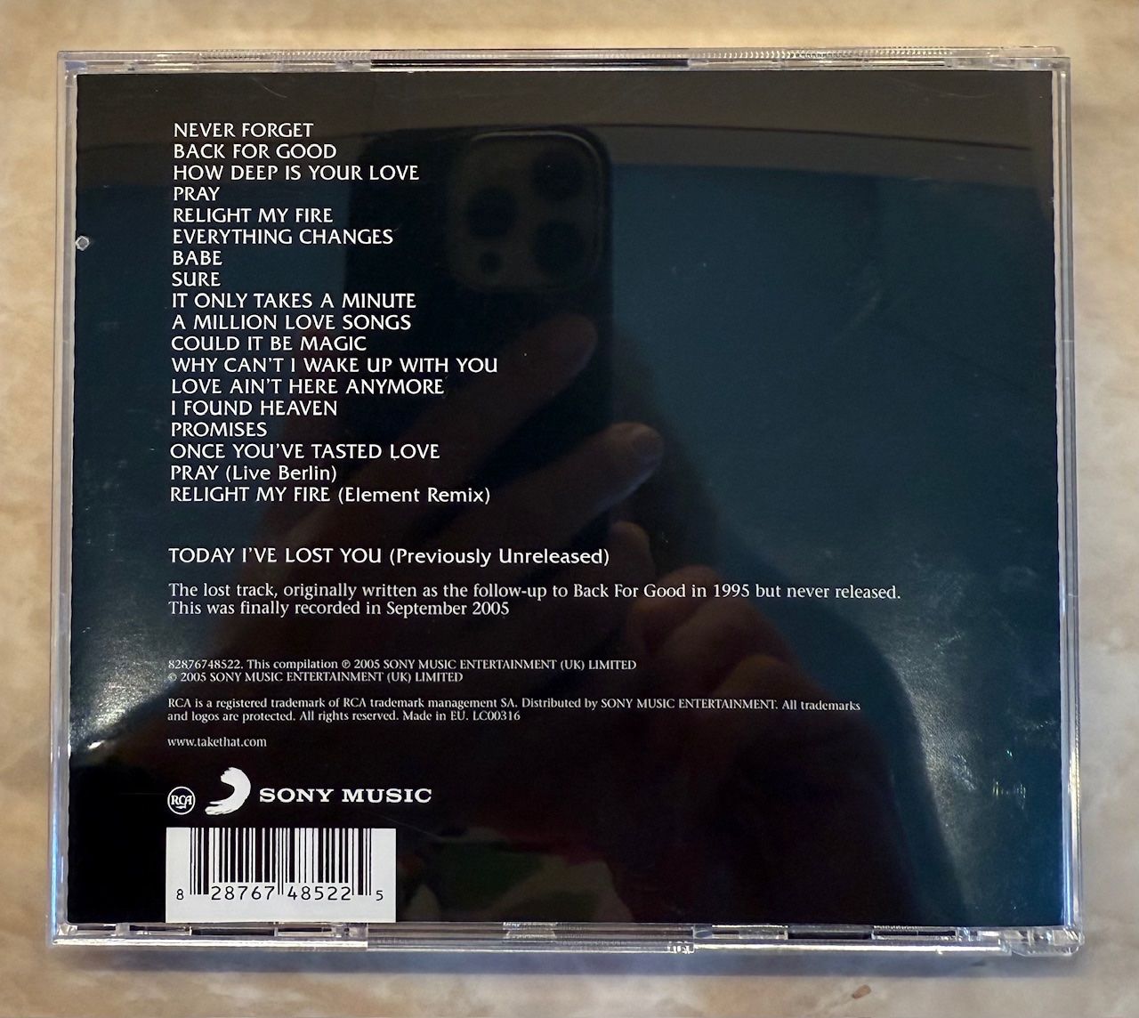CD: Take That - The Ultimate Collection – Usato da Liestal venduto da 99katzen 1