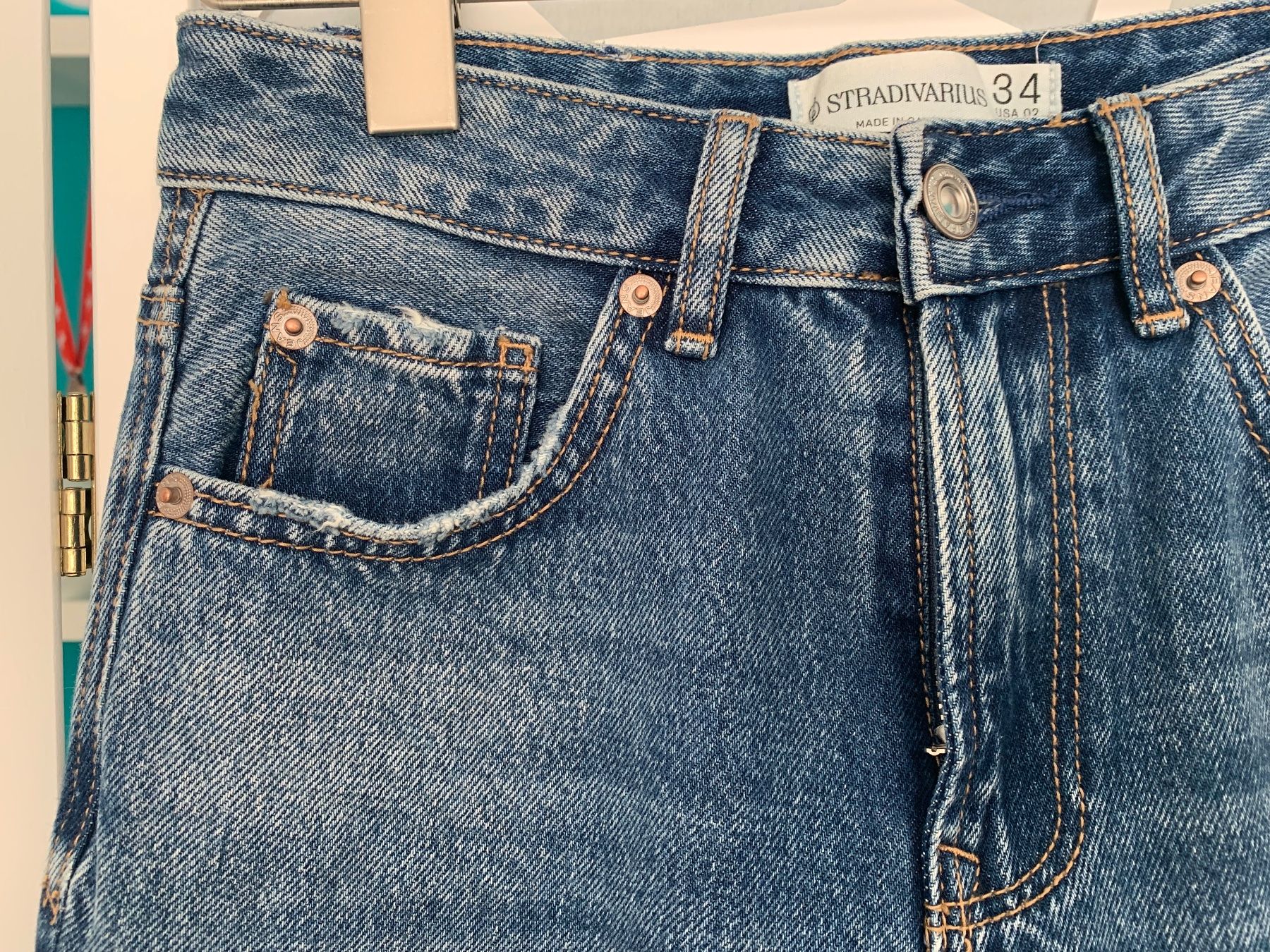 Jeans: Jeans Stradivarius Gr. 34 – Nuovo (secondo la descrizione) da Winterthur venduto da Dagmar-Steffen011 1