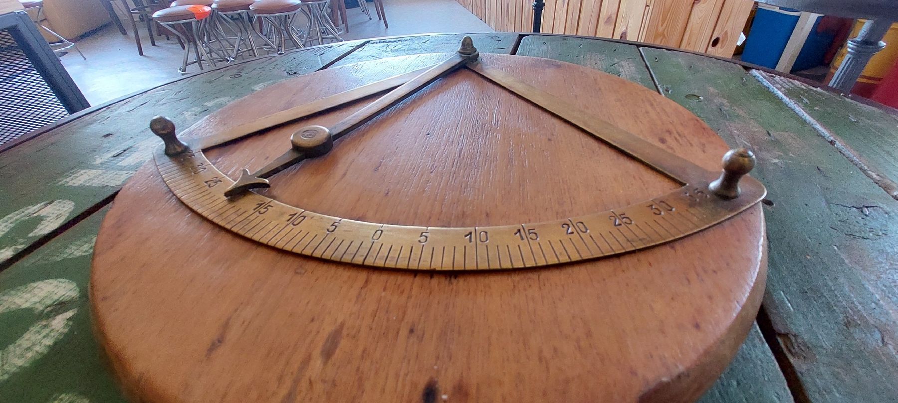 Misurare: Antique Ship / Marine / Sailboat Inclinometer / Clinometer – Usato da maroggia venduto da tondo_Music 2