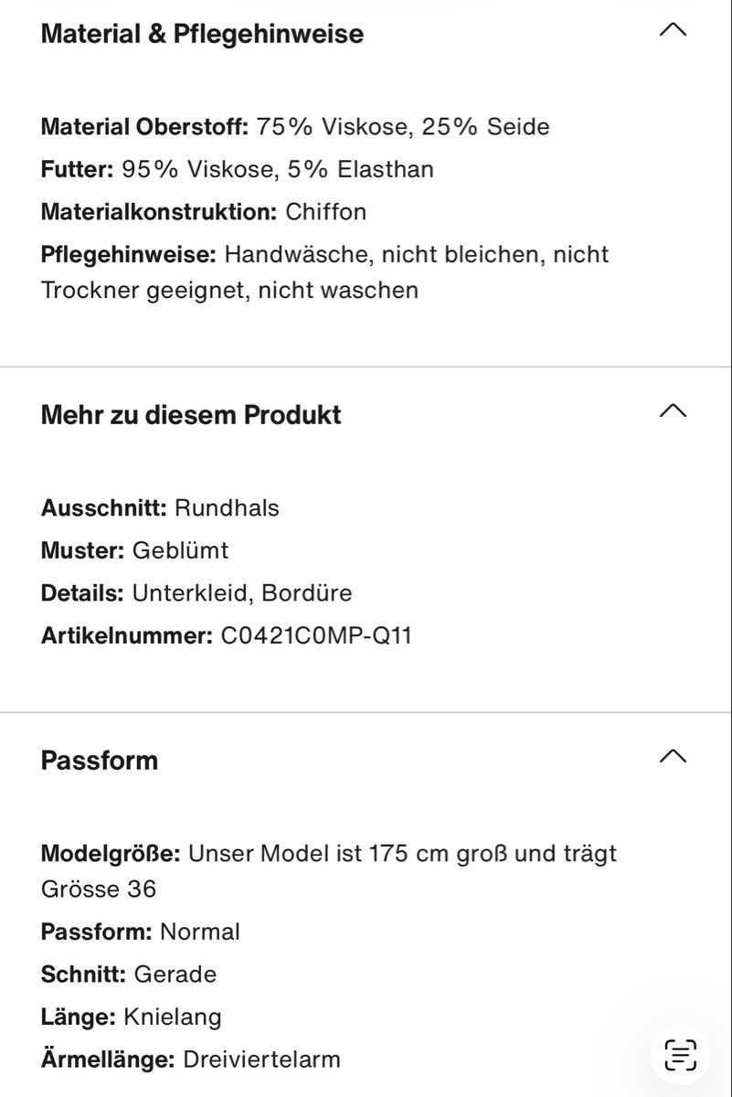 Robes: Cartoon Sommerkleid, Gr 40 – Neuf (Voir description) à Hindelbank par Surlie 9