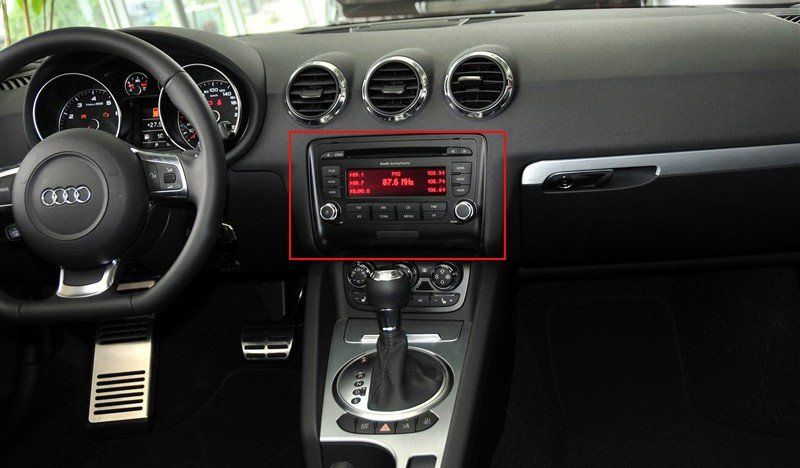 7 Zoll Autoradio Für AUDI TT MK2 WiFi NAVI Carplay