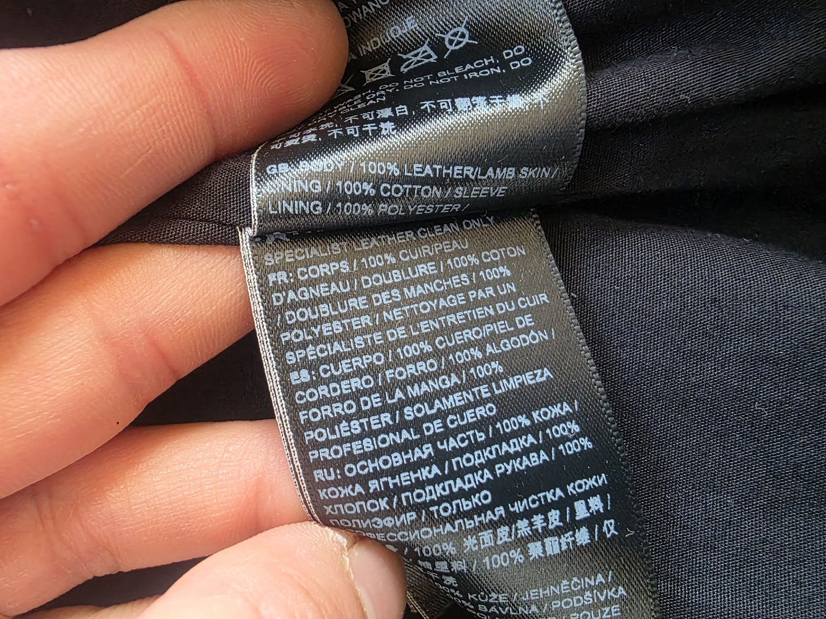 Superdry Giacche: Superdry Echtlederjacke – Usato da Beinwil am See venduto da pupperfren 3
