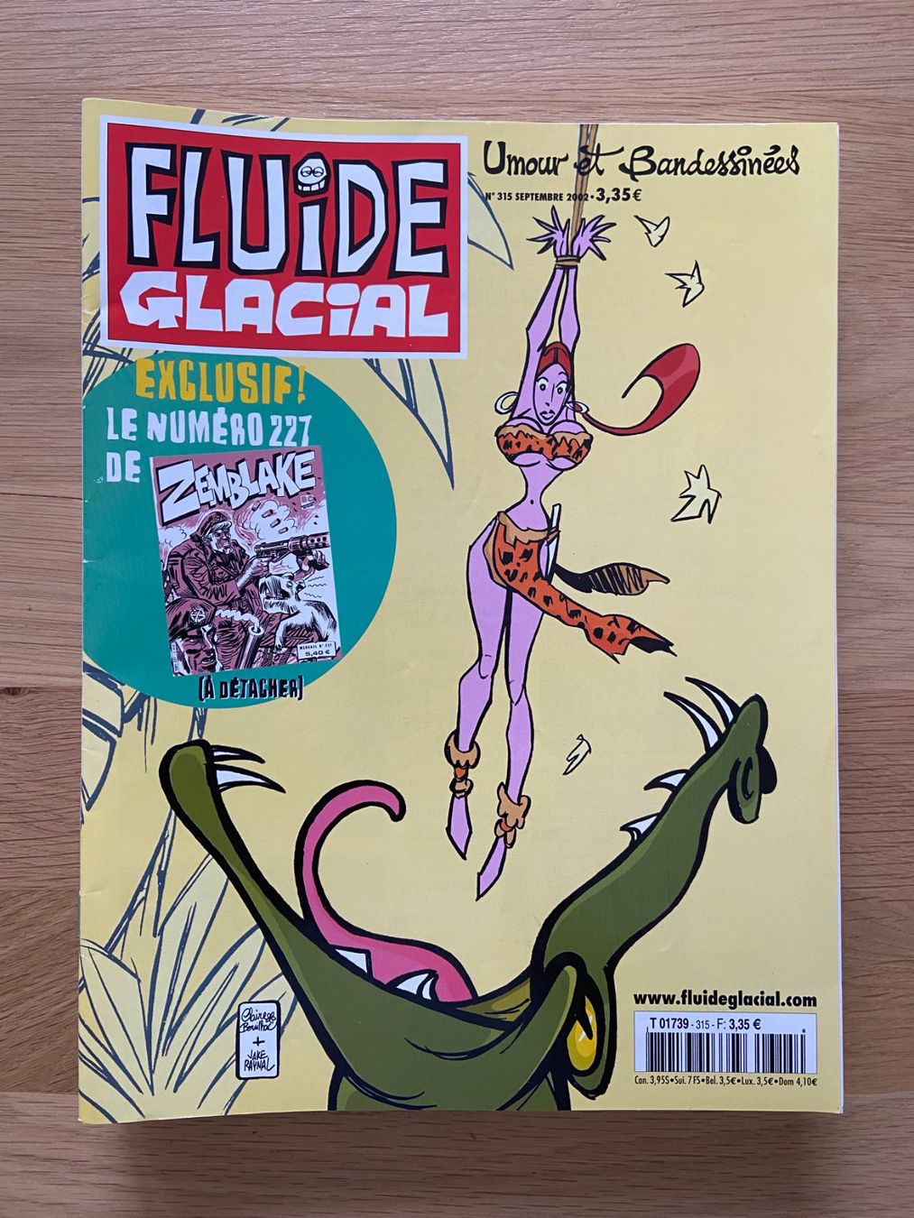 Comics: FLUIDE GLACIAL / LOT 3 DE 10 MAGAZINES – Gebraucht aus Corcelles-près-Payerne von 1562Comics