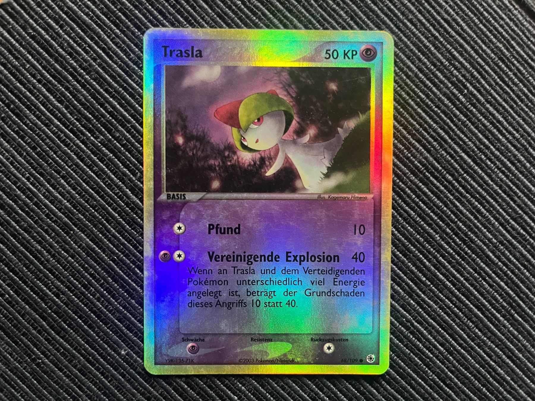 Pokémon Carte collezionabili: Pokemon Trasla Reverse holo EX Rubin Saphir – Usato da Wabern venduto da Collectfun
