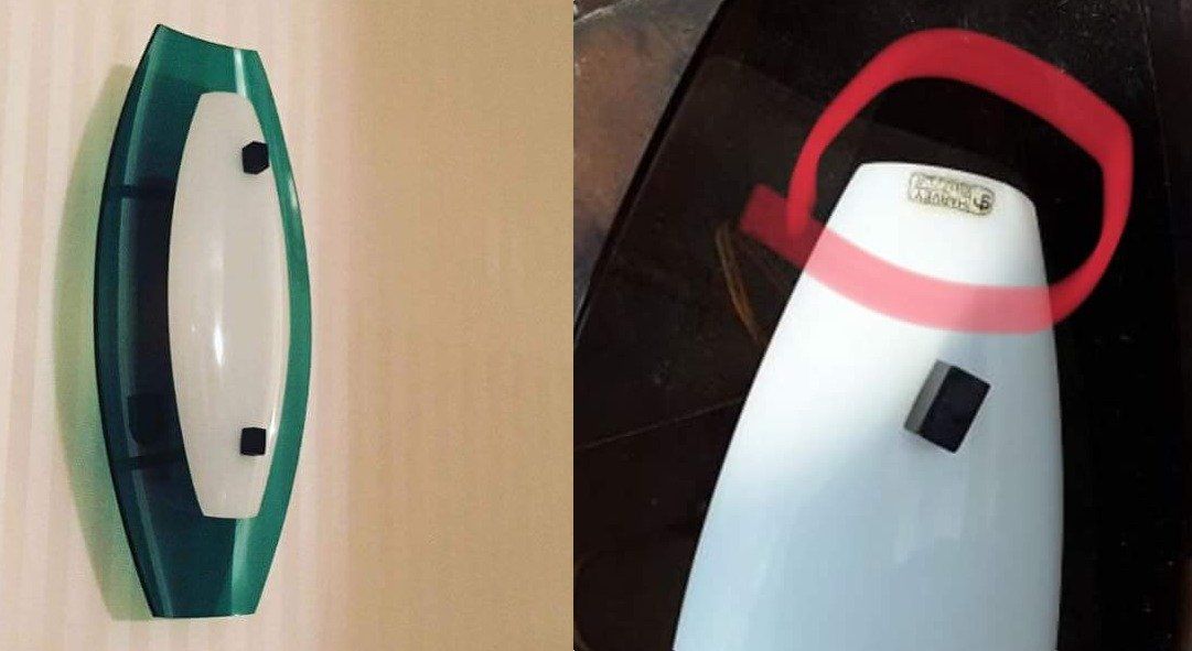 Guzzini Lampade: Harvey Guzzini Wandleuchte 1970 – Usato da Pregassona venduto da ModernistaCH 9