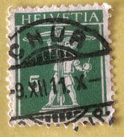Tellkanbe mit Vollstempel Chur