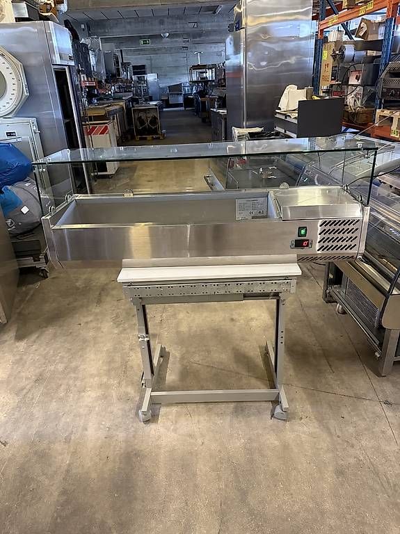 Elettrodomestici da cucina: Salatbar Saladette mit Glasaufsatz  – Usato da Burgdorf venduto da dkwhummel