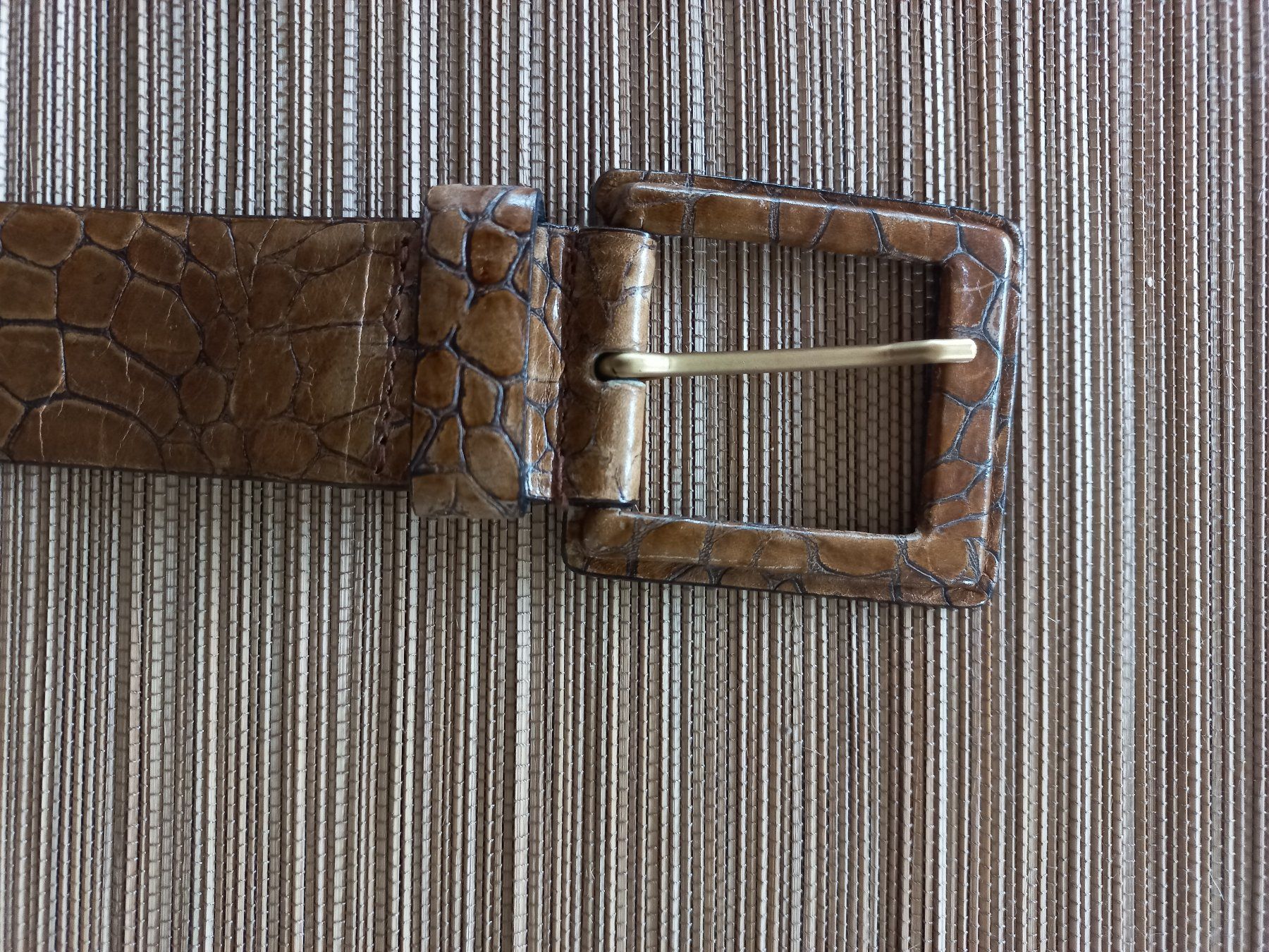 Gürtel: 2 MaxMara Gürtel  Leder Schlangen+Krokooptik einzeln möglich – Gebraucht aus Kaufdorf von EdelmannPaPrintGmbH 1
