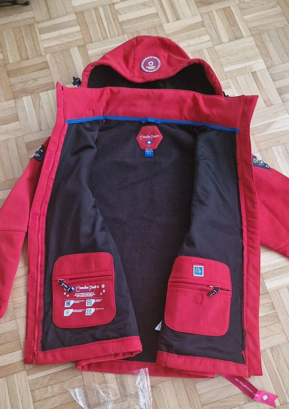 Jacken: Canadian Peak Softshelljacke Rot Gr. 4/XL - statt 159.- – Gebraucht aus Turbenthal von lau_2nrd 2
