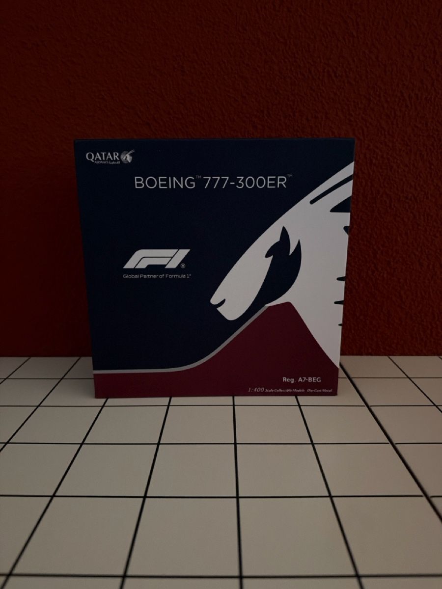 Boeing Kit di modellismo & Modellini statici: 777 Qatar F1 – Nuovo e nell'imballaggio originale da Baar venduto da Glurak