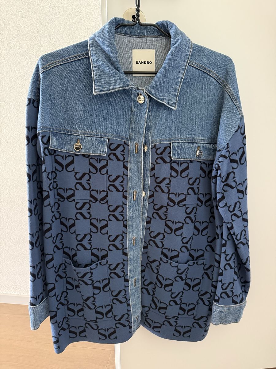 Giacche: Sandro Jeansjacke, Gr. 34/36 – Nuovo (secondo la descrizione) da Bassersdorf venduto da janiine.xx