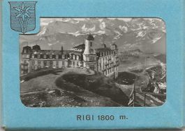 Rigi LU 10 alte  Postkarten Fotos Format 9x6.5 cm sehr gut e
