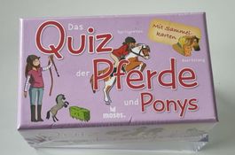 NEU OVP Quiz Lernspiel Spiel PFERDE & PONY Geschenkidee ab 6