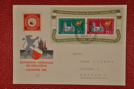 1955 W35 Ausstellungsbrief