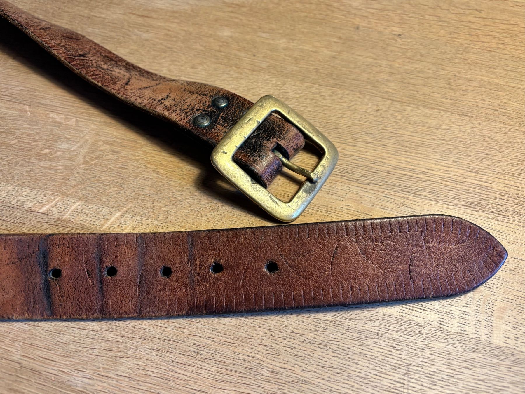 Cinture: Vintage Gürtel - Leder Braun - Länge 85 – Usato da Zürich venduto da dom_9h7m 2