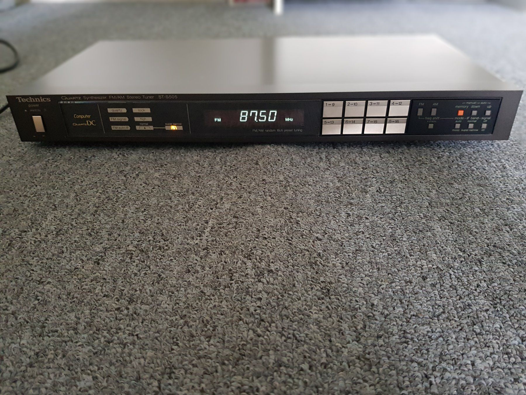 Technics Radio: Technics Tuner – Usato da Arisdorf venduto da NiceFind