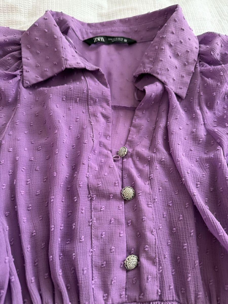 Zara Vestiti: Zara Lavander dress – Nuovo (secondo la descrizione) da Genève venduto da hai_6svf 1